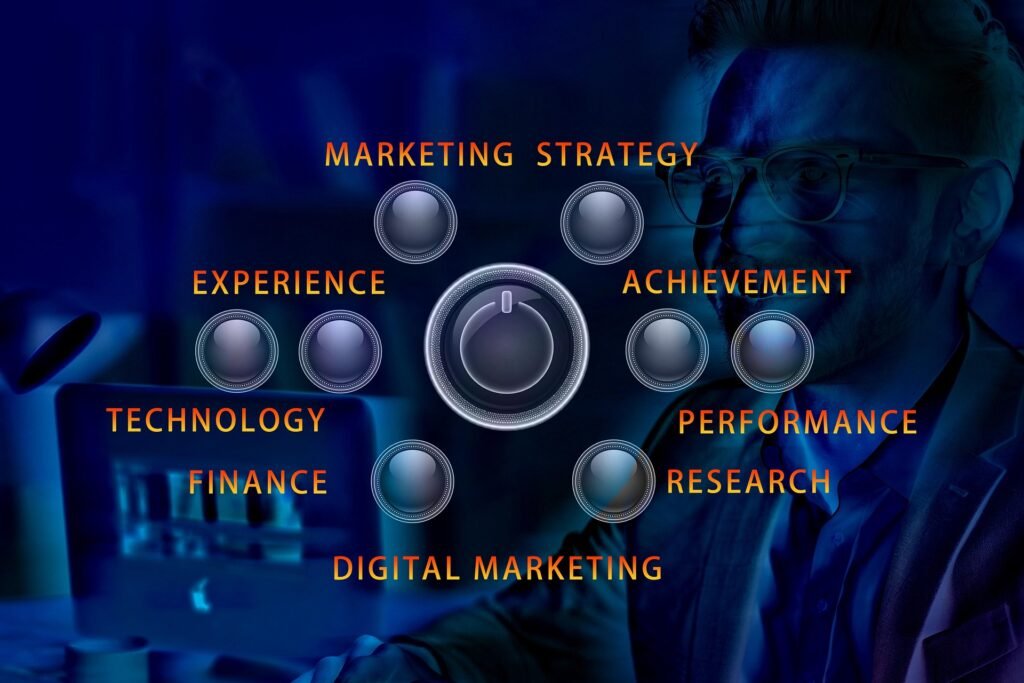 AI automation in digital marketing image