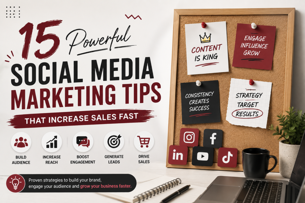 15 Powerful Social Media Marketing Tips That Increase Sales Fast social media marketing tips